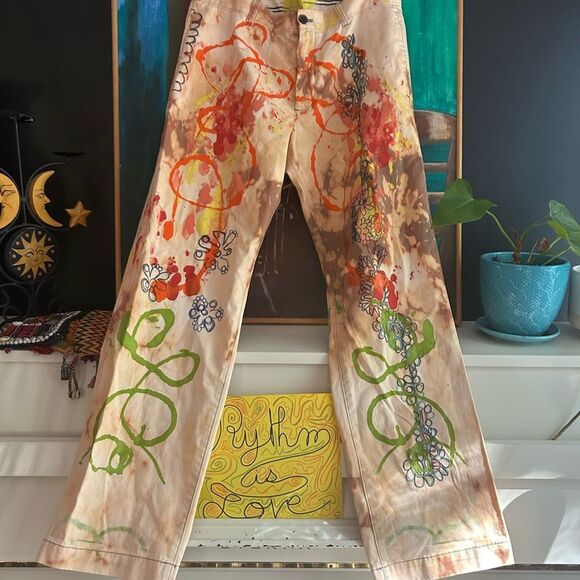 Artistic Multicolor Chinos 36" - Picture 10 of 11